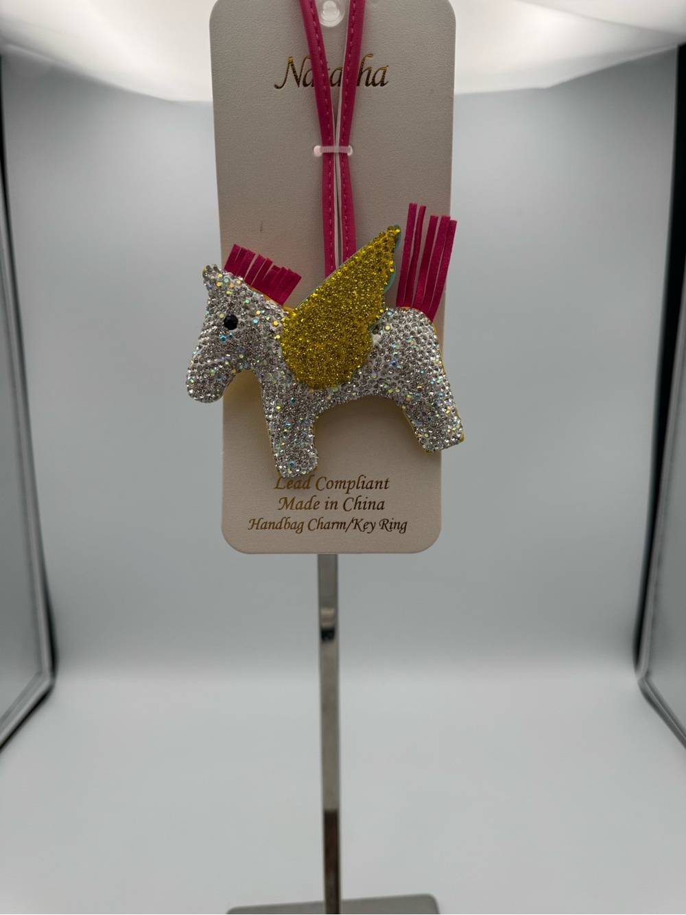 Pegasus Handbag Charm/Key Ring